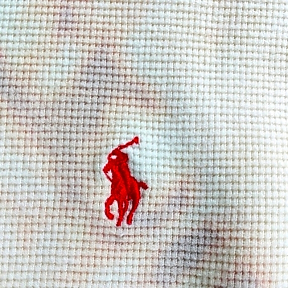 RALPH LAUREN POLO CUSTOM BLEACH THERMAL SHIRT XL - Picture 3 of 7